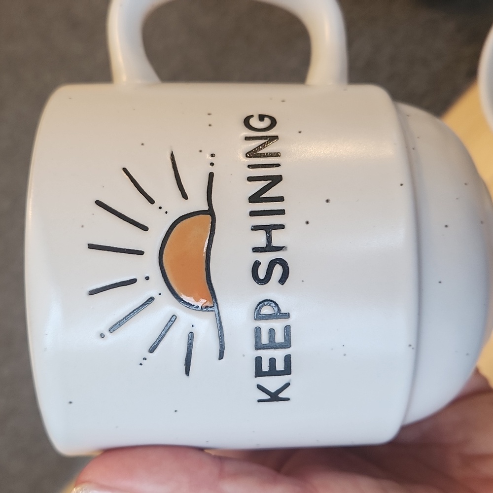 Set of 3 Sheffield Home Rise & Shine Ceramic Cups Mugs - Picture 5 of 17